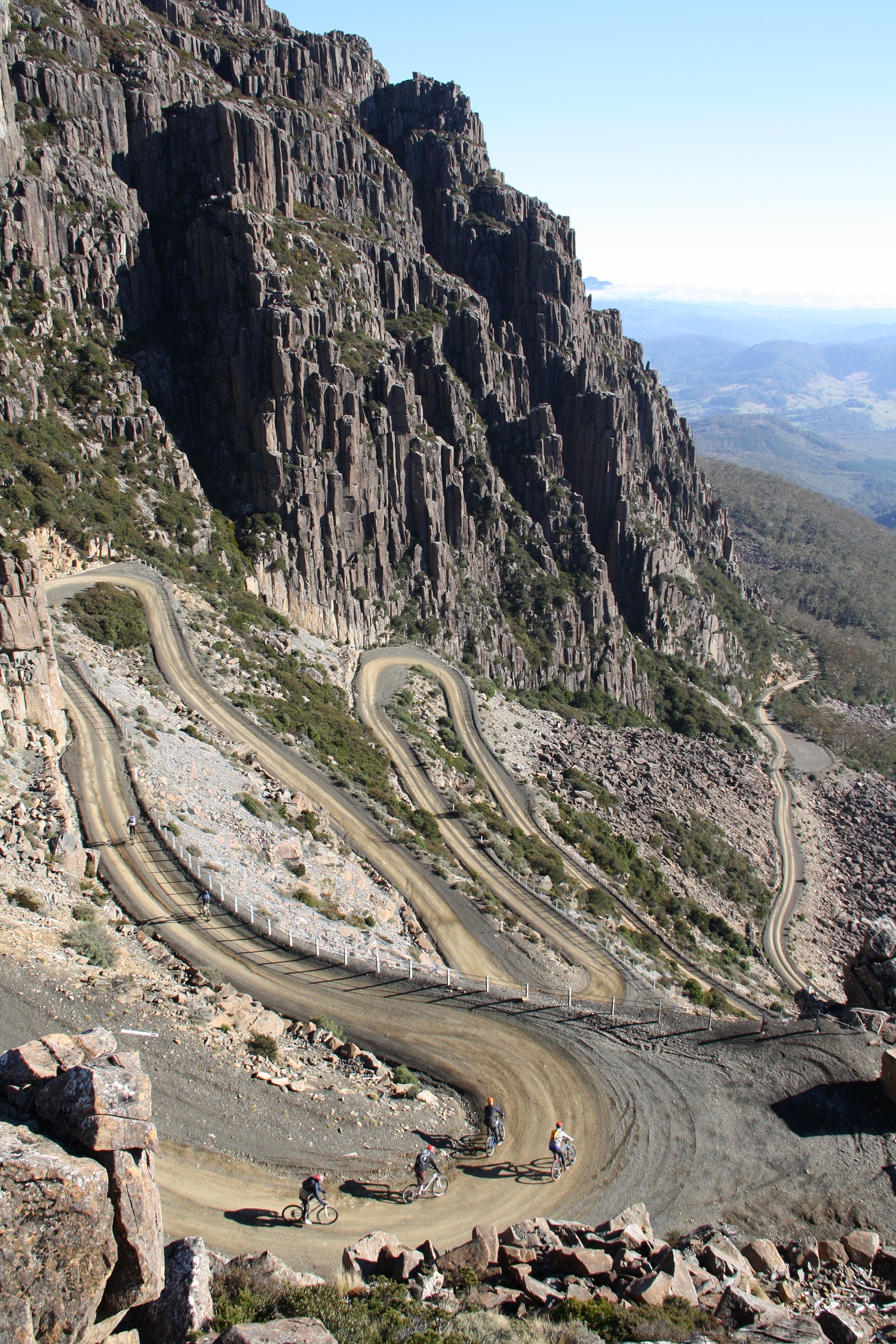 Ben Lomond Descent Tasmania Australia